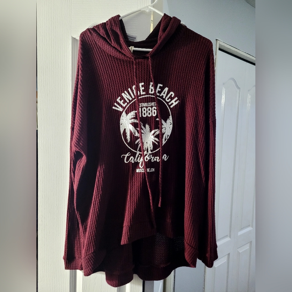 Venice Beach long sleeve "hoodie"